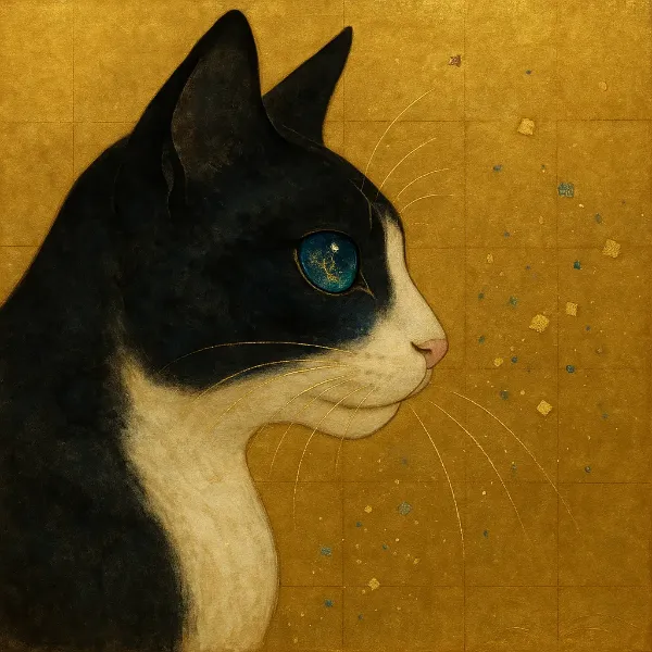 星屑に誘われし黒猫の視線