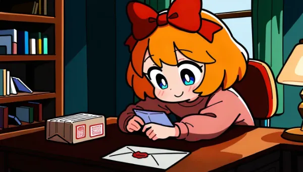 あとは切手を貼って出すだけ～