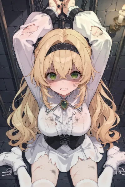 捕まった聖女様💕