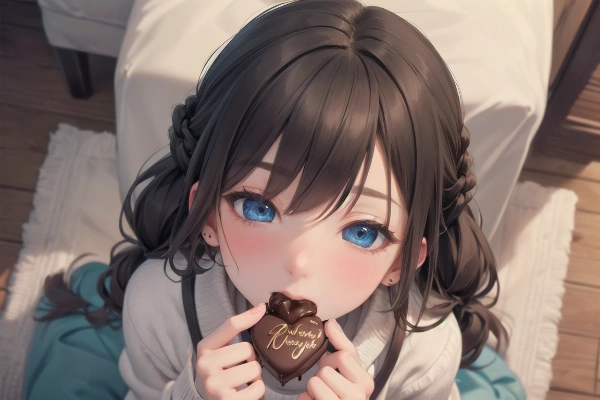 【お題_バレンタインデー】早くしないと・・・もう溶けちゃってる