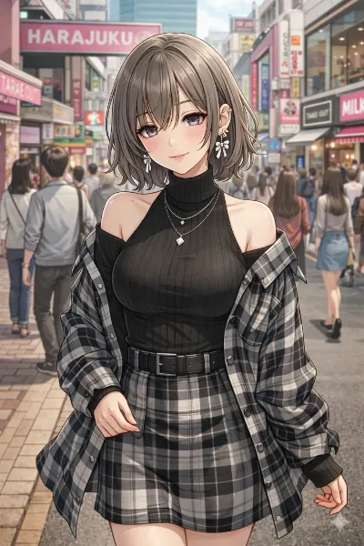 原宿の街角で芽生える冒険の予感