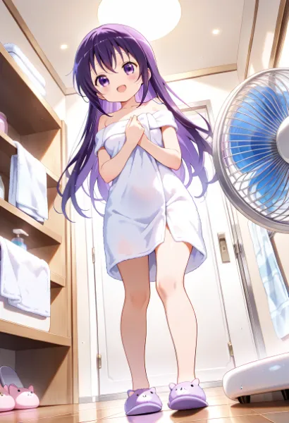 風呂上がりリゼ