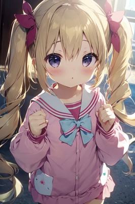 金髪ツインテール☆