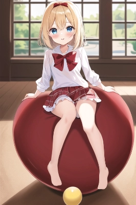 バランスボールでダイエット