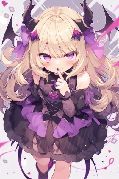 金髪地雷系小悪魔ちゃん