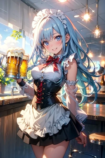 他所の娘で「チロリアンコルセット」