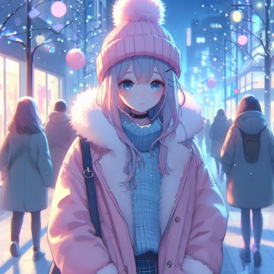 女子(ダウンジャケット)