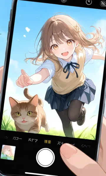 スマホカメラで撮影