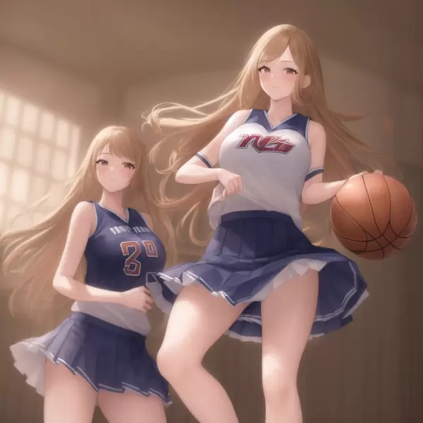 バスケットボール少女