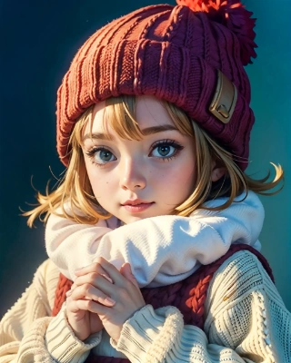 ニット少女 3