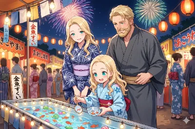 お祭りおでこちゃん