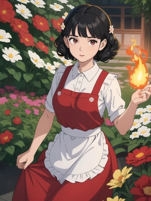 炎の少女