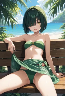 捲ったところで水着なのになんでエッチになるんだろうね？