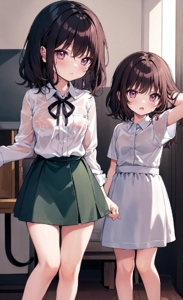 ねぇねと先入るから。