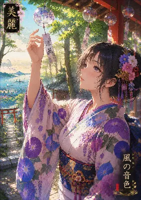 風鈴の音に心を溶かす夏のひととき
