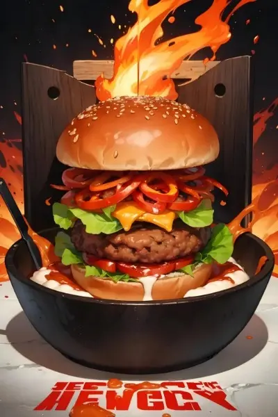 激辛バーガー新発売！！🔥🍔🔥