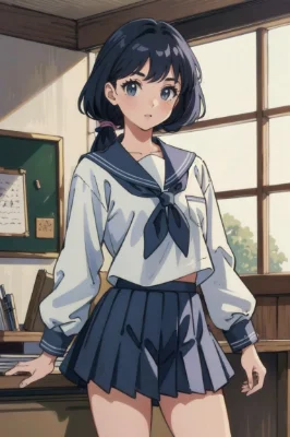 セーラー服の女の子