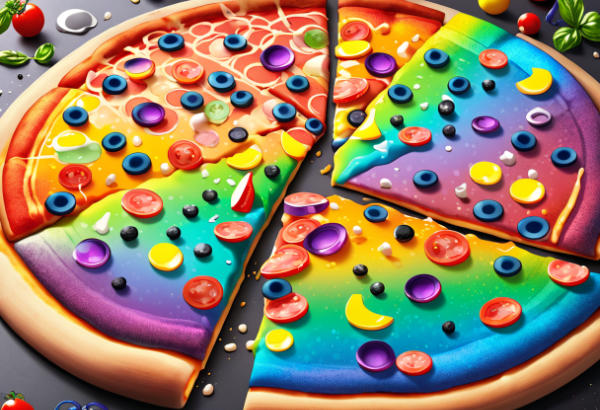 ゲーミングピザ！？