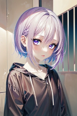 紫ショート