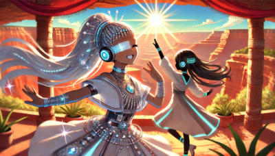 少女と人形