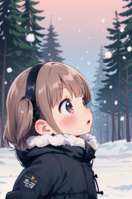 お題　雪