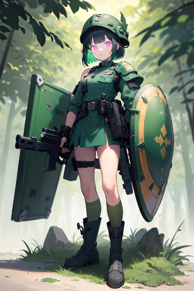 密林のザク娘J型