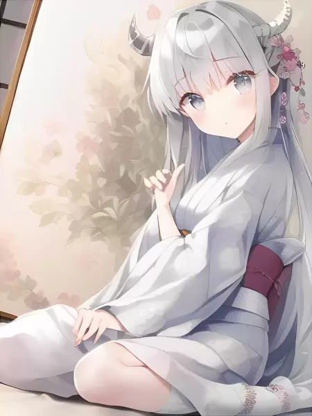 和服のプラティナ