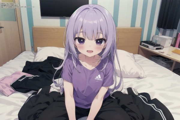 ずぼらな女の子