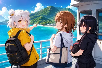 「アイピク島楽しみだね♪」