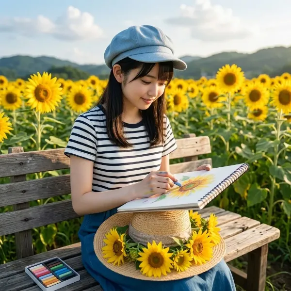 ひまわりのように