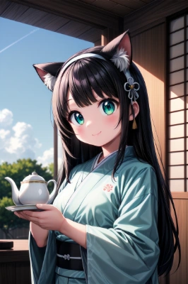 人生破滅ちゃん「お茶はいかがですか？」