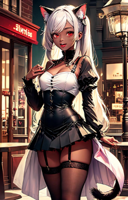褐色猫娘