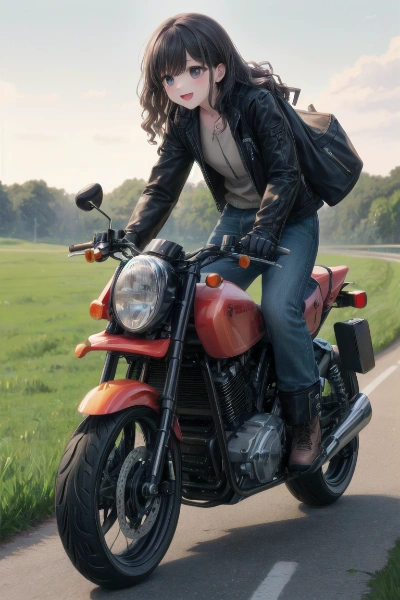 あやちゃん＠バイク