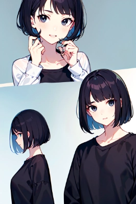 優しそうな少女