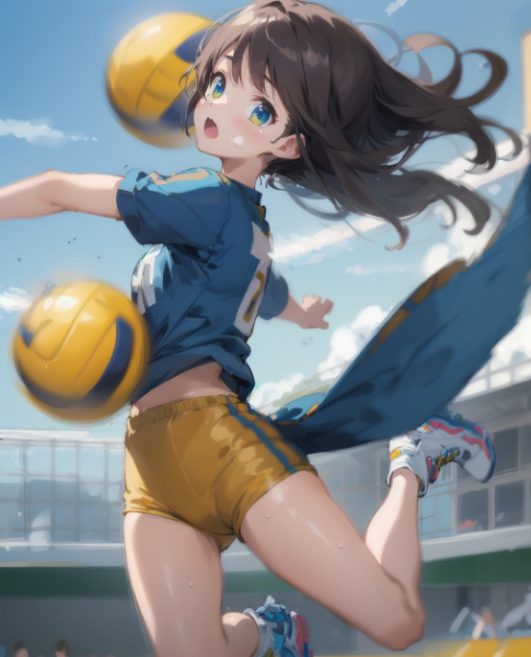 ジャージ少女とドッジボール！4