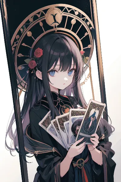 黒髪の魔女と運命のタロット