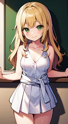 金髪の女の子