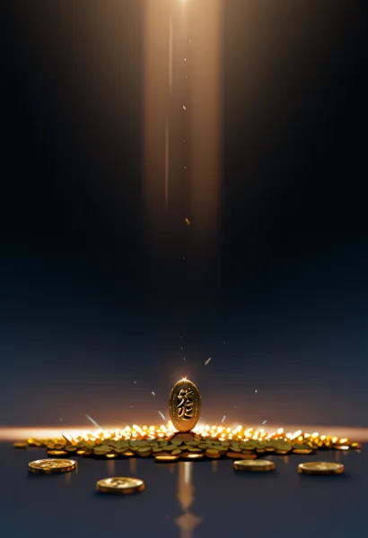 闇を照らす黄金のコイン