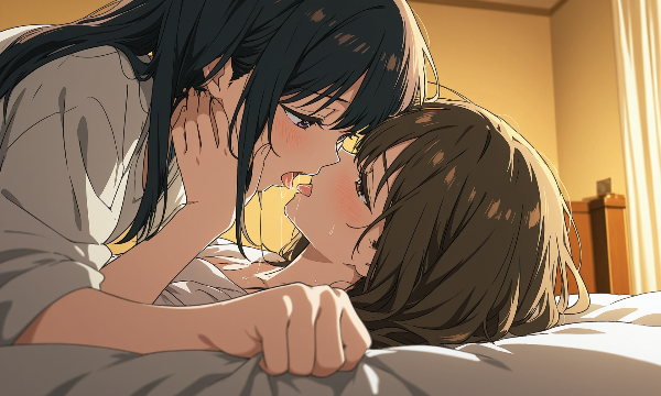 百合キス