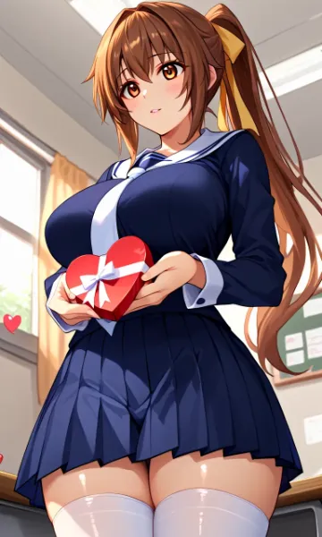 かすみさん　バレンタインデー