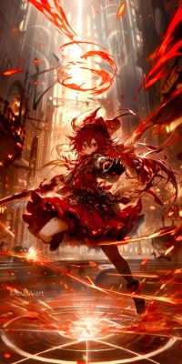 【紅き旋風の継承者】  \"Heir of the Crimson Whirlwind\"