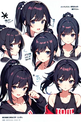良い表情のお姉さん