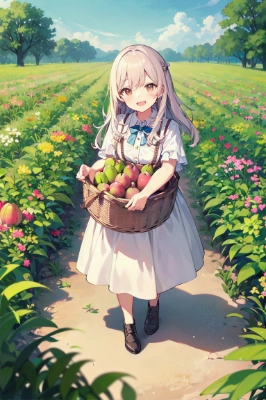 無花果畑からキッチンへ