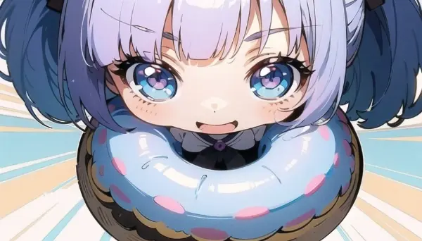 ドーナッツに捕まった！