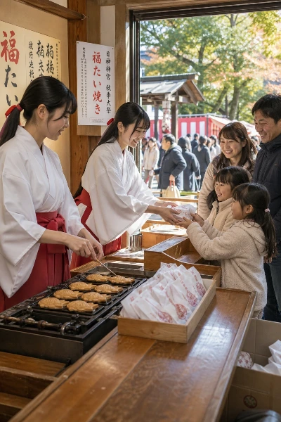 たい焼きの授与