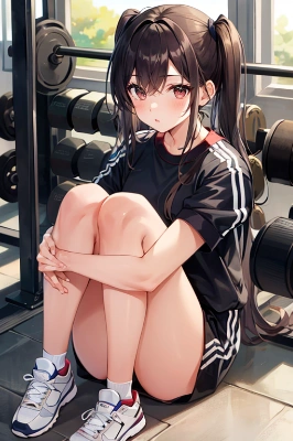 体育座り