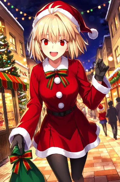 クリスマスのサンタアルクェイド🎅