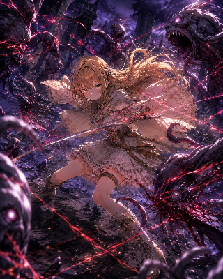 レクシアちゃんの戦闘