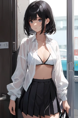 雨でびしょびしょだよ～乾くまで待つ？