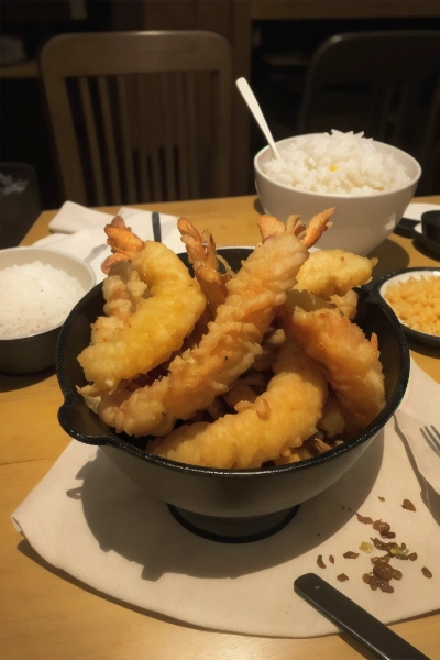 海老天丼